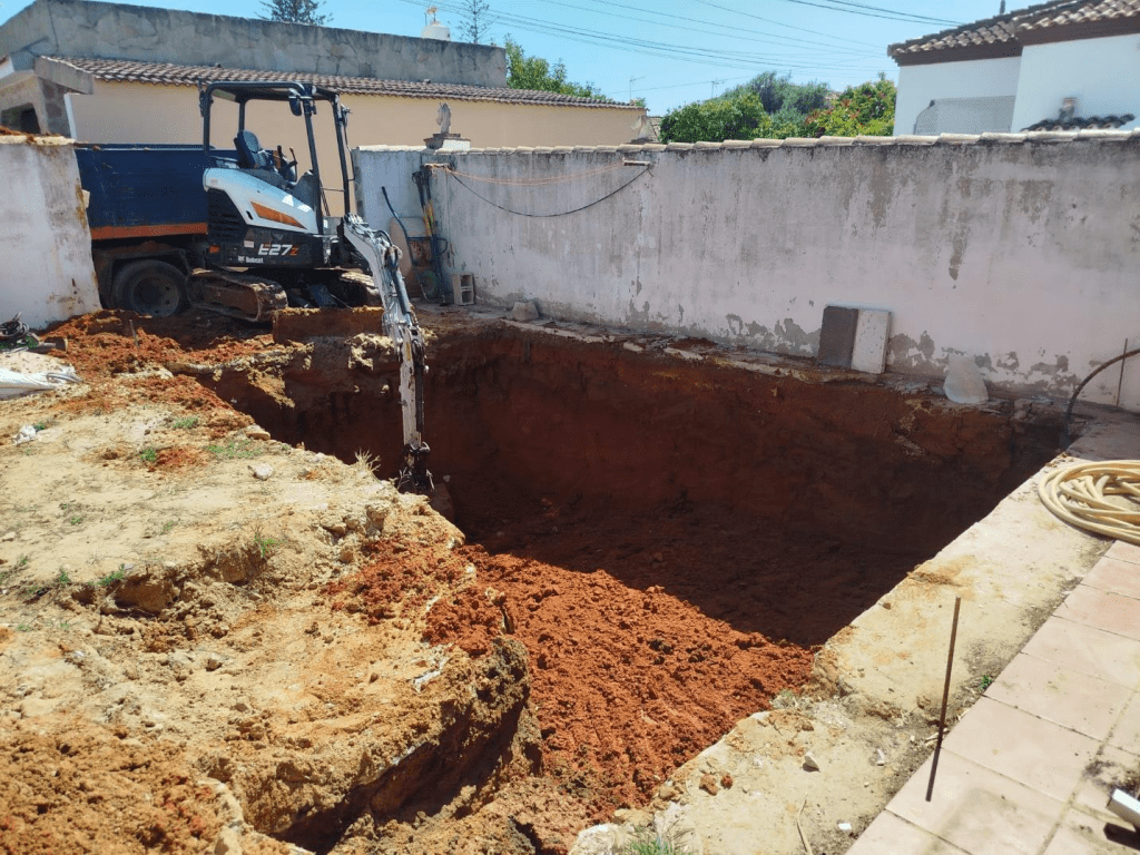 Mini excavadora de MACTRANS